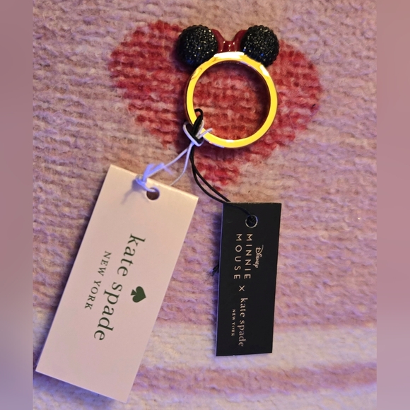 Kate Spade New York ❤️🩷Minnie Mouse🩷❤️Size 8 Ring 🌟Retired Collectable🌟NWT🌟 - Picture 1 of 6